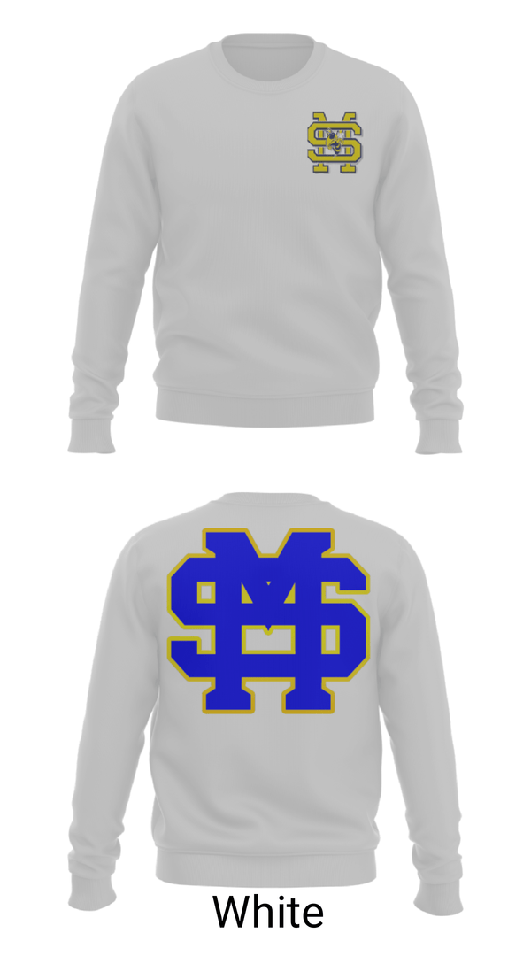 Crew Neck Sweatshirt, St Martin High School Swimming, Swimming, Teamtime, Team time, sublimation, custom sports apparel, team uniforms, spirit wear, spiritwear, sports uniforms, custom shirts, team store, custom team store, fundraiser sports, apparel fundraiser
