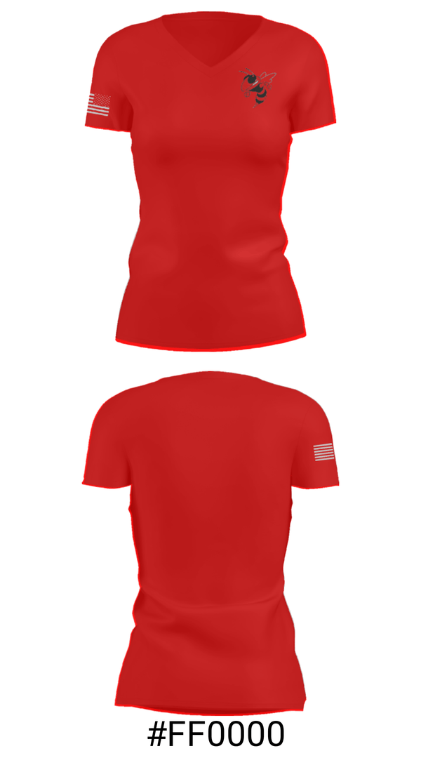 Women's Short Sleeve Vneck Shirt, Macomb High School Basketball, Men's Basketball, Teamtime, Team time, sublimation, custom sports apparel, team uniforms, spirit wear, spiritwear, sports uniforms, custom shirts, team store, custom team store, fundraiser sports, apparel fundraiser