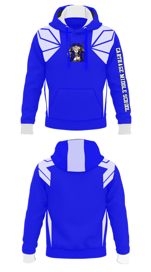 Hoodie, Carthage Middle School, Spirit Store, Teamtime, Team time, sublimation, custom sports apparel, team uniforms, spirit wear, spiritwear, sports uniforms, custom shirts, team store, custom team store, fundraiser sports, apparel fundraiser