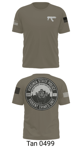 Short Sleeve Performance Shirt, Violent Crimes Unit, Police, Teamtime, Team time, sublimation, custom sports apparel, team uniforms, spirit wear, spiritwear, sports uniforms, custom shirts, team store, custom team store, fundraiser sports, apparel fundraiser