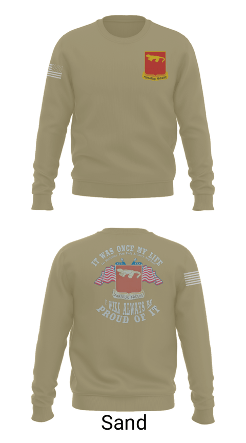 Crew Neck Sweatshirt, , Army, Teamtime, Team time, sublimation, custom sports apparel, team uniforms, spirit wear, spiritwear, sports uniforms, custom shirts, team store, custom team store, fundraiser sports, apparel fundraiser