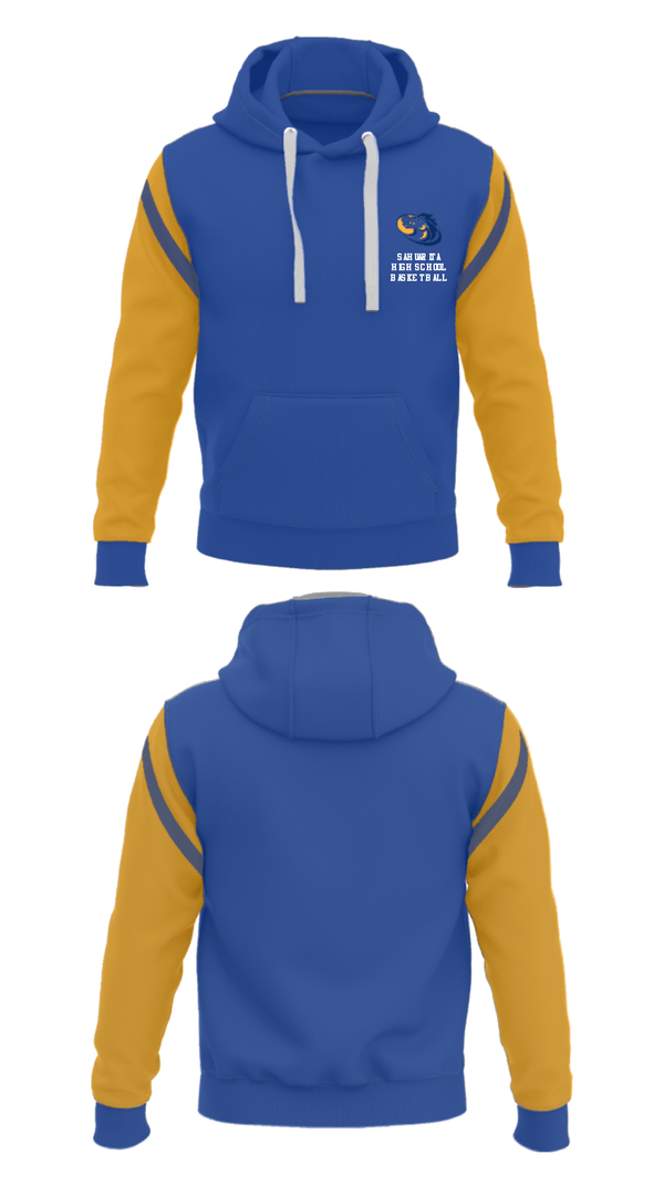 Hoodie, Sahuarita High School Basketball, Men's Basketball, Teamtime, Team time, sublimation, custom sports apparel, team uniforms, spirit wear, spiritwear, sports uniforms, custom shirts, team store, custom team store, fundraiser sports, apparel fundraiser