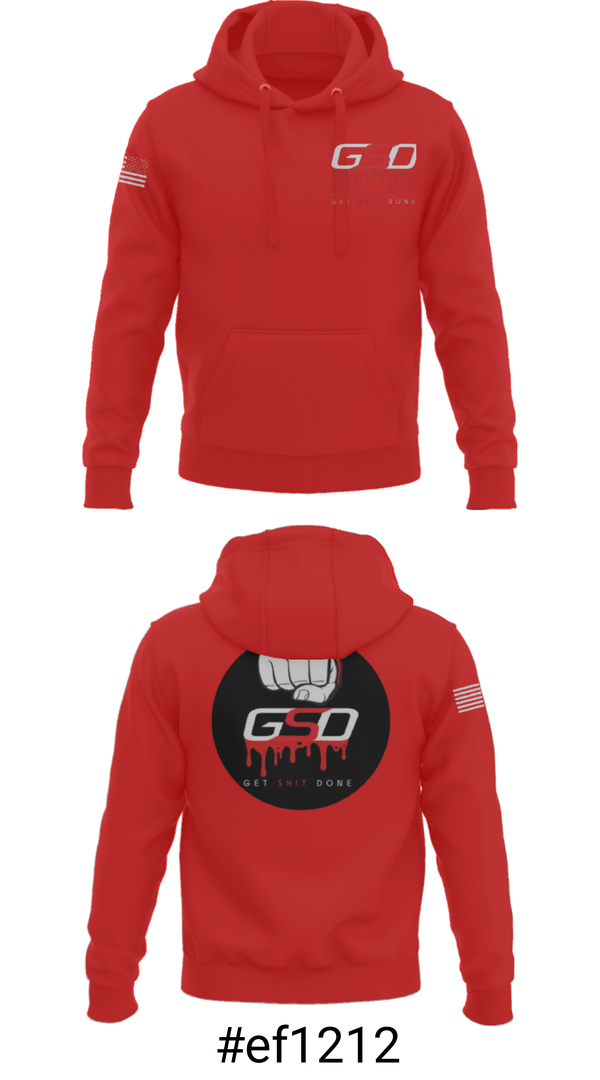 Hoodie, GetShitDone, E-Sports, Teamtime, Team time, sublimation, custom sports apparel, team uniforms, spirit wear, spiritwear, sports uniforms, custom shirts, team store, custom team store, fundraiser sports, apparel fundraiser