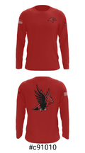 Saranac Youth Wrestling Club - Redhawks 32631946 Long Sleeve Performance Shirt - 18