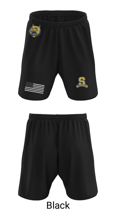 Springfield High School Bowling 98266718 Athletic Shorts With Pockets - 8