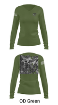 Fighting Saints Battalion 30372555 Women's Long Sleeve V-neck Shirt - 31