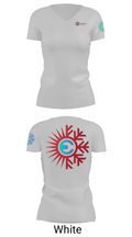 Elemental HVAC 68052720 Women's Short Sleeve V-neck Shirt - 7