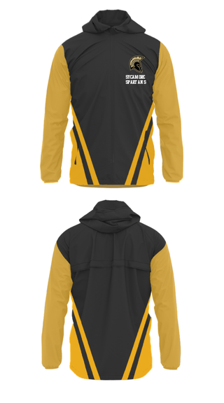 Windbreaker, Sycamore wrestling team, Wrestling, Teamtime, Team time, sublimation, custom sports apparel, team uniforms, spirit wear, spiritwear, sports uniforms, custom shirts, team store, custom team store, fundraiser sports, apparel fundraiser