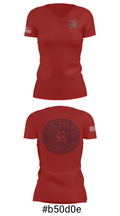Red Baron Hockey Club 64840347 Women's Short Sleeve V-neck Shirt - 21