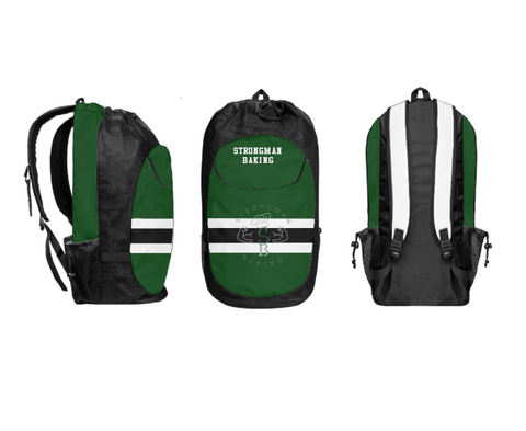 Gear Bag, Strongman Baking, , Teamtime, Team time, sublimation, custom sports apparel, team uniforms, spirit wear, spiritwear, sports uniforms, custom shirts, team store, custom team store, fundraiser sports, apparel fundraiser