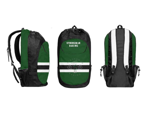 Gear Bag, Strongman Baking, , Teamtime, Team time, sublimation, custom sports apparel, team uniforms, spirit wear, spiritwear, sports uniforms, custom shirts, team store, custom team store, fundraiser sports, apparel fundraiser