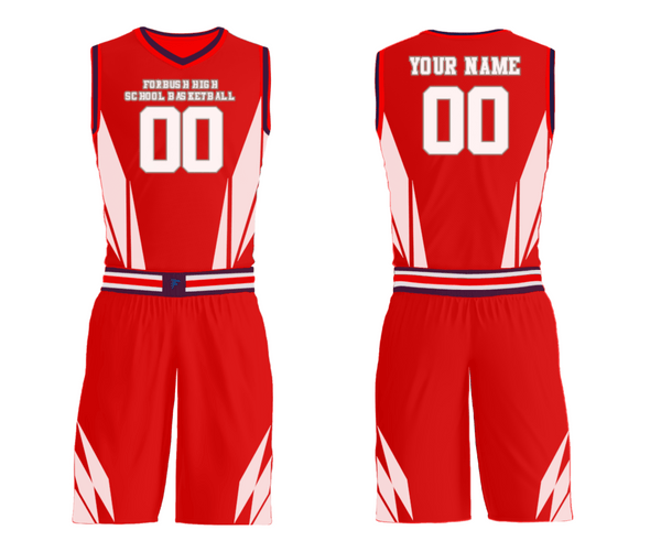 Womens Reversible Basketball Jersey, Forbush High School Basketball, Men's Basketball, Teamtime, Team time, sublimation, custom sports apparel, team uniforms, spirit wear, spiritwear, sports uniforms, custom shirts, team store, custom team store, fundraiser sports, apparel fundraiser