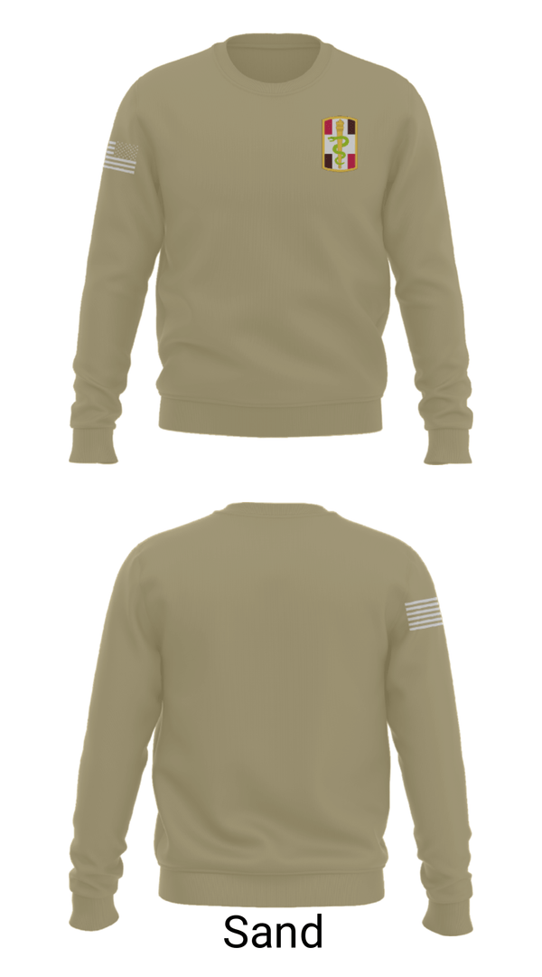 Crew Neck Sweatshirt, , Army, Teamtime, Team time, sublimation, custom sports apparel, team uniforms, spirit wear, spiritwear, sports uniforms, custom shirts, team store, custom team store, fundraiser sports, apparel fundraiser