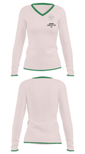 Mancino Construction USA 42184124 Women's Long Sleeve V-neck Shirt - 31