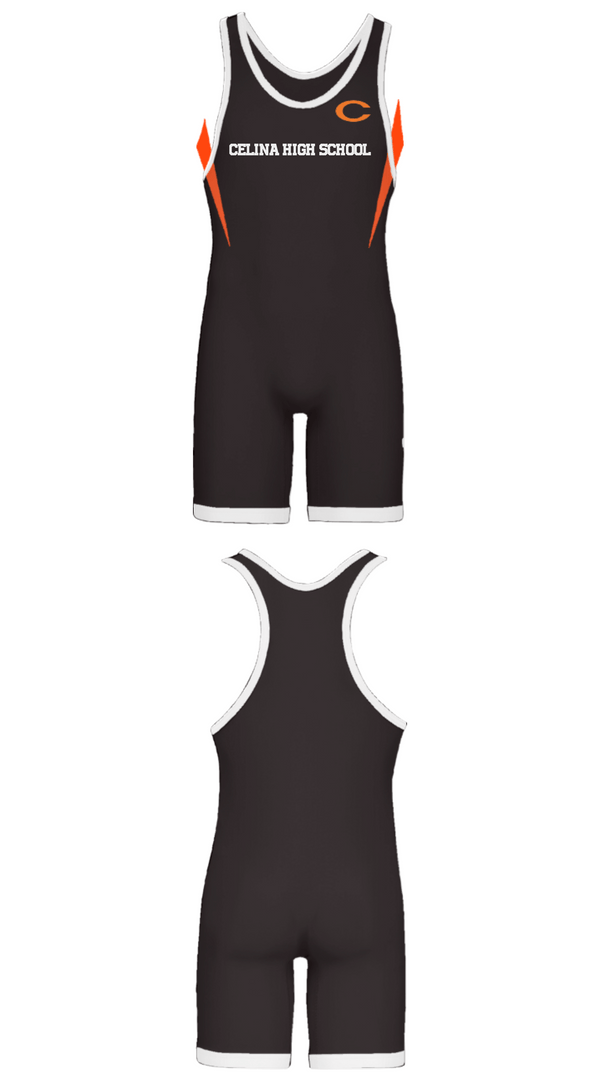 Wrestling Singlet, Celina High School, Wrestling, Teamtime, Team time, sublimation, custom sports apparel, team uniforms, spirit wear, spiritwear, sports uniforms, custom shirts, team store, custom team store, fundraiser sports, apparel fundraiser