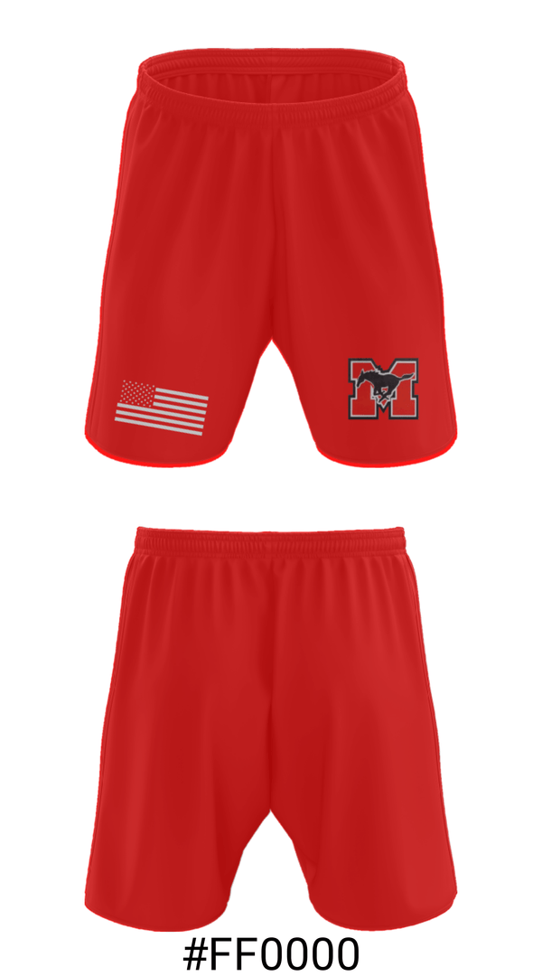 Athletic Shorts With Pockets, Mcdougle Middle School Basketball, Women's Basketball, Teamtime, Team time, sublimation, custom sports apparel, team uniforms, spirit wear, spiritwear, sports uniforms, custom shirts, team store, custom team store, fundraiser sports, apparel fundraiser