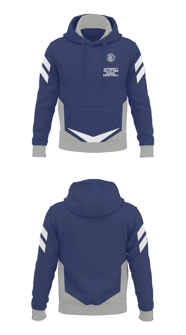 Hoodie, Dougherty Valley High School Basketball, Women's Basketball, Teamtime, Team time, sublimation, custom sports apparel, team uniforms, spirit wear, spiritwear, sports uniforms, custom shirts, team store, custom team store, fundraiser sports, apparel fundraiser