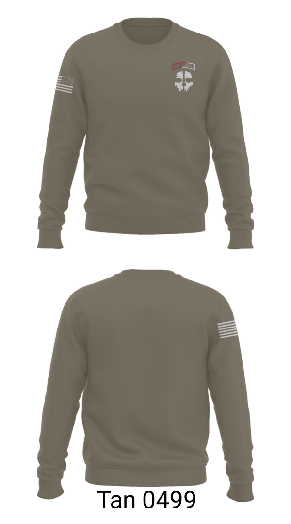 Crew Neck Sweatshirt, , Army, Teamtime, Team time, sublimation, custom sports apparel, team uniforms, spirit wear, spiritwear, sports uniforms, custom shirts, team store, custom team store, fundraiser sports, apparel fundraiser
