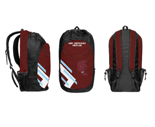 Gear Bag, Saint Joseph-Ogden High School Wrestling, Wrestling, Teamtime, Team time, sublimation, custom sports apparel, team uniforms, spirit wear, spiritwear, sports uniforms, custom shirts, team store, custom team store, fundraiser sports, apparel fundraiser