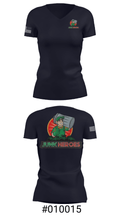 Junk Heroes 27502871 Women's Short Sleeve V-neck Shirt - 21