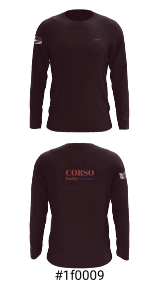 Long Sleeve Performance Shirt, Corso Air Services, , Teamtime, Team time, sublimation, custom sports apparel, team uniforms, spirit wear, spiritwear, sports uniforms, custom shirts, team store, custom team store, fundraiser sports, apparel fundraiser