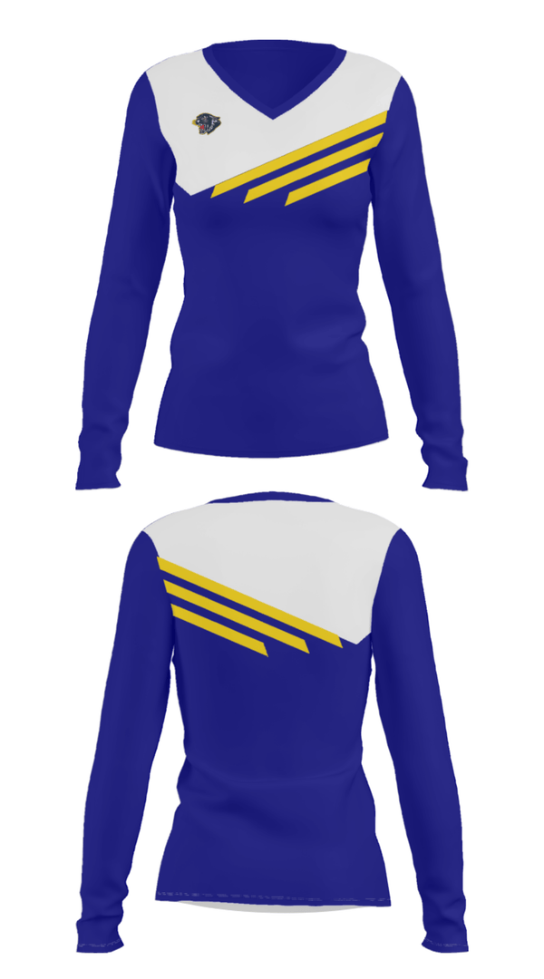 Women's Long Sleeve Vneck Shirt, Standish-Sterling Central High School Basketball, Women's Basketball, Teamtime, Team time, sublimation, custom sports apparel, team uniforms, spirit wear, spiritwear, sports uniforms, custom shirts, team store, custom team store, fundraiser sports, apparel fundraiser