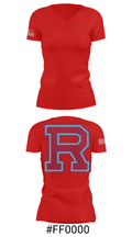 Ralston High School Wrestling 45661529 Women's Short Sleeve V-neck Shirt - 21