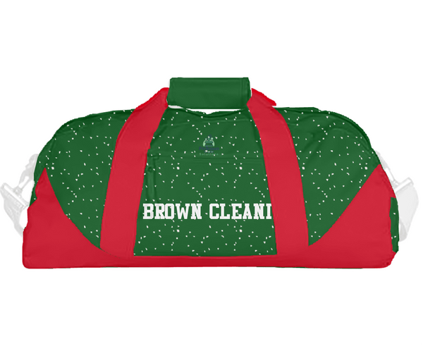 Duffle Bag, Pa Brown Cleaning, Men's Soccer, Teamtime, Team time, sublimation, custom sports apparel, team uniforms, spirit wear, spiritwear, sports uniforms, custom shirts, team store, custom team store, fundraiser sports, apparel fundraiser