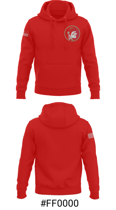 Monroe Central High School Bowling 69130888 Hoodie - 17