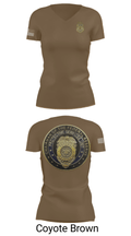 United States Federal Reserve Police 30952270 Women's Short Sleeve V-neck Shirt - 12