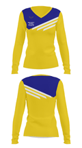 Mount Everett Regional High School Basketball 85268005 Women's Long Sleeve V-neck Shirt - 29