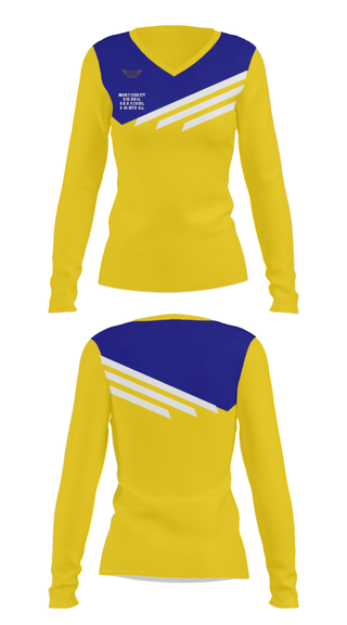 Women's Long Sleeve Vneck Shirt, Mount Everett Regional High School Basketball, Men's Basketball, Teamtime, Team time, sublimation, custom sports apparel, team uniforms, spirit wear, spiritwear, sports uniforms, custom shirts, team store, custom team store, fundraiser sports, apparel fundraiser