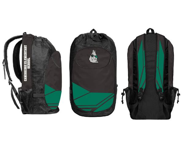 Gear Bag, Cambridge Elementary School, Spirit Store, Teamtime, Team time, sublimation, custom sports apparel, team uniforms, spirit wear, spiritwear, sports uniforms, custom shirts, team store, custom team store, fundraiser sports, apparel fundraiser