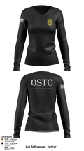 Fort Campbell & Redstone Arsenal - Office of Special Trial Counsel 55135476 Women's Long Sleeve V-neck Shirt - 3