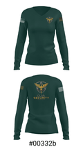 DJA 2725367 Women's Long Sleeve V-neck Shirt - 7