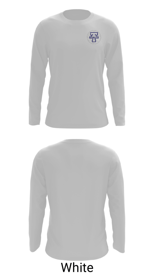 Long Sleeve Performance Shirt, Michigan Triple Threat Basketball, Men's Basketball, Teamtime, Team time, sublimation, custom sports apparel, team uniforms, spirit wear, spiritwear, sports uniforms, custom shirts, team store, custom team store, fundraiser sports, apparel fundraiser