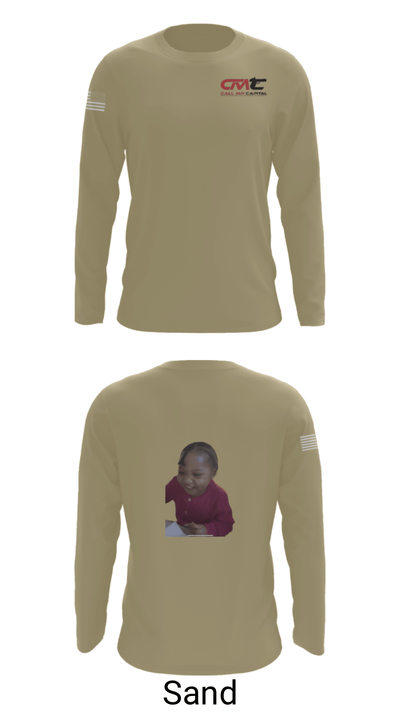 Call Mr Capital 49952377 Long Sleeve Performance Shirt - 43