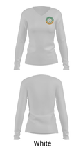Washington Elementary School 51467222 Women's Long Sleeve V-neck Shirt - 6