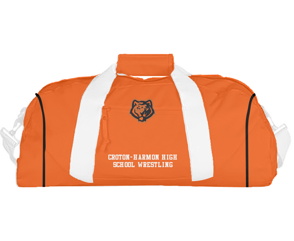 Duffle Bag, Croton-Harmon High School Wrestling, Wrestling, Teamtime, Team time, sublimation, custom sports apparel, team uniforms, spirit wear, spiritwear, sports uniforms, custom shirts, team store, custom team store, fundraiser sports, apparel fundraiser