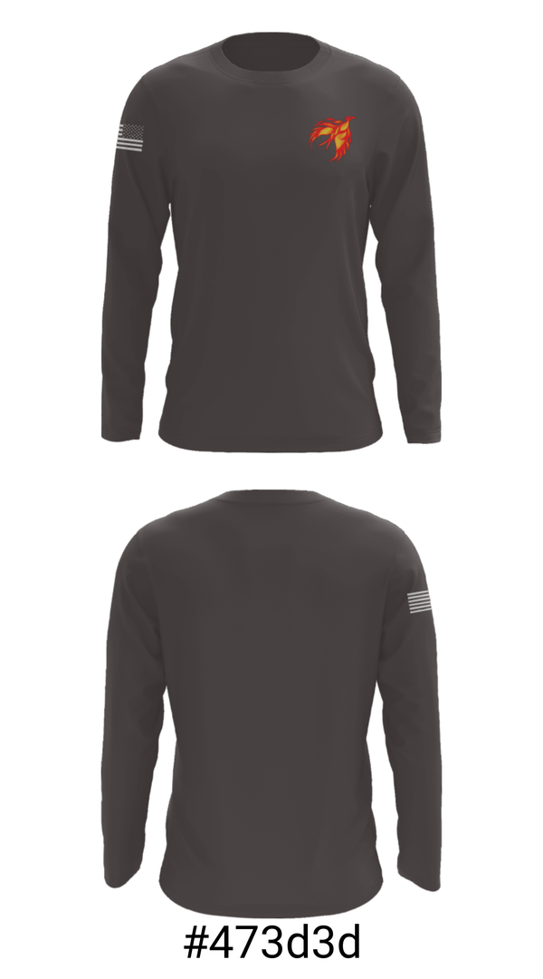 Long Sleeve Performance Shirt, Ohio Phoenix, Women's Basketball, Teamtime, Team time, sublimation, custom sports apparel, team uniforms, spirit wear, spiritwear, sports uniforms, custom shirts, team store, custom team store, fundraiser sports, apparel fundraiser
