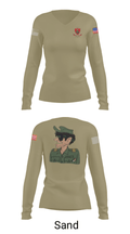 Legión Extranjera USA 37653528 Women's Long Sleeve V-neck Shirt - 47