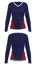 x 37487485 Women's Long Sleeve V-neck Shirt - 24