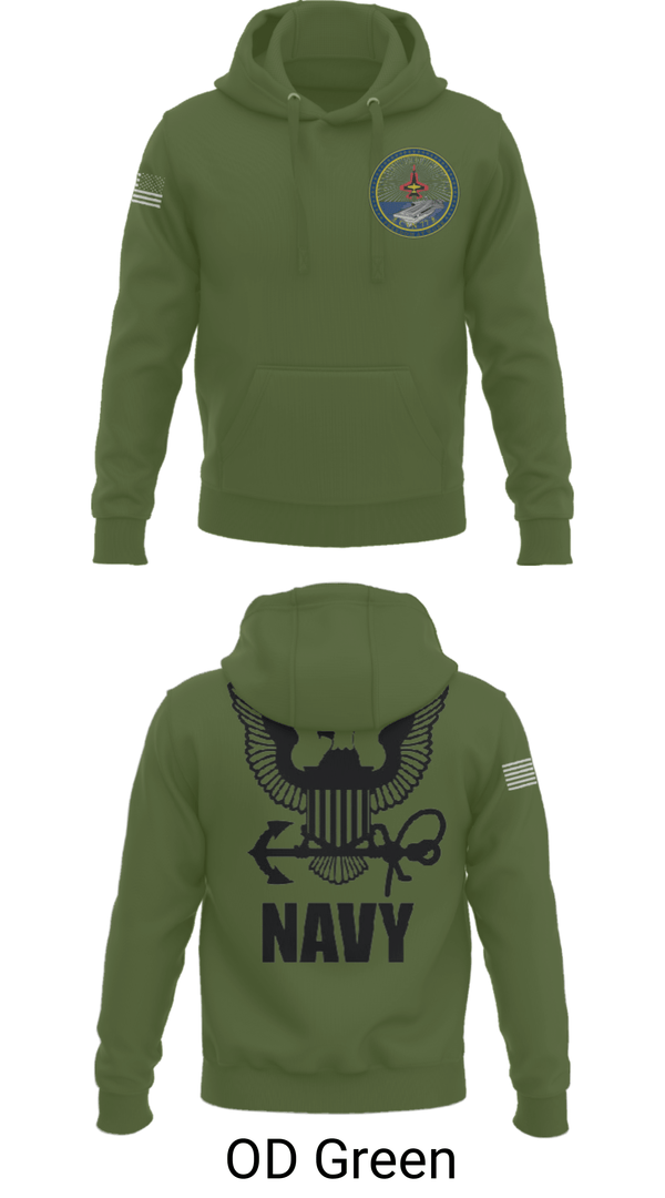 Hoodie, Cvn 77 IM-5, Navy, Teamtime, Team time, sublimation, custom sports apparel, team uniforms, spirit wear, spiritwear, sports uniforms, custom shirts, team store, custom team store, fundraiser sports, apparel fundraiser