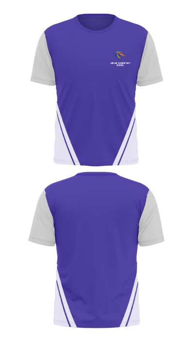 Adrian Elementary School 49570948 Short Sleeve Performance Shirt - 26