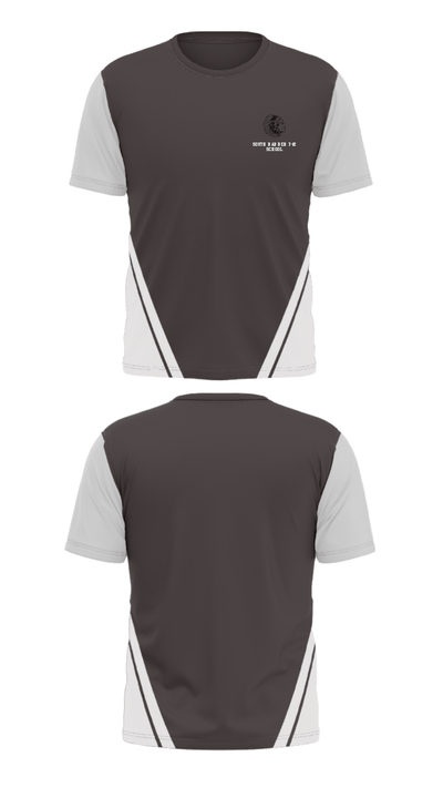 South Barber 7-12 School 2009758 Short Sleeve Performance Shirt - 26