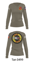 1-145 FA 80559129 Women's Long Sleeve V-neck Shirt - 39