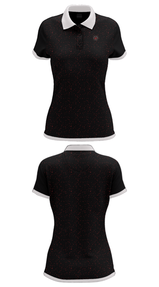 Women's Short Sleeve Performance Polo, Echo Dogs dog training, , Teamtime, Team time, sublimation, custom sports apparel, team uniforms, spirit wear, spiritwear, sports uniforms, custom shirts, team store, custom team store, fundraiser sports, apparel fundraiser