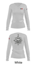 F1 Home Remodeling 33295350 Women's Long Sleeve V-neck Shirt - 6