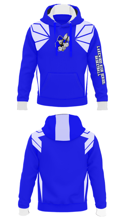Lakewood High School Basketball 90643133 Hoodie - 22