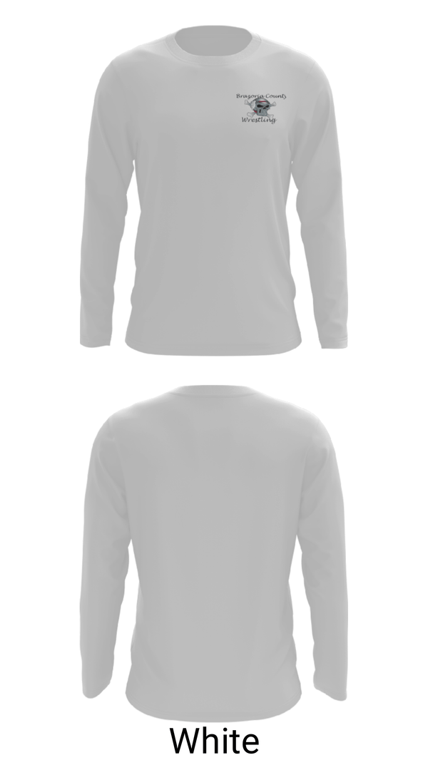 Long Sleeve Performance Shirt, Brazoria County Wrestling, Wrestling, Teamtime, Team time, sublimation, custom sports apparel, team uniforms, spirit wear, spiritwear, sports uniforms, custom shirts, team store, custom team store, fundraiser sports, apparel fundraiser